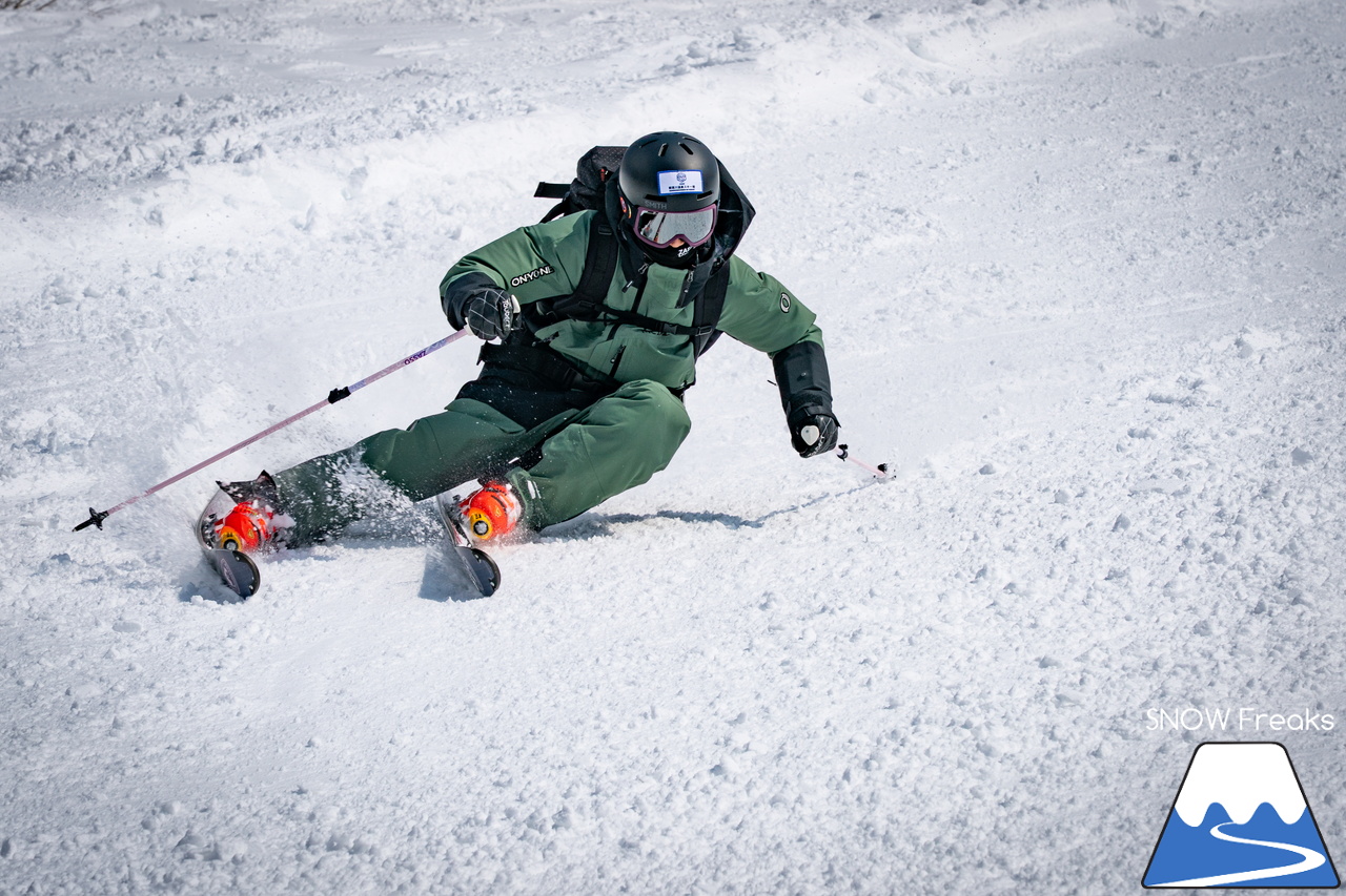キロロリゾート｜[okaphoto]ことフォトグラファー・岡崎宜紀さんの撮影に密着。被写体となるのは...全日本スキー技術選ファイナリスト『原田侑駿 - Yuma Harada』(^^)/